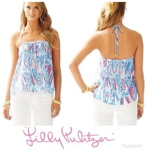 Lilly Pulitzer Lei Lei Silk Top